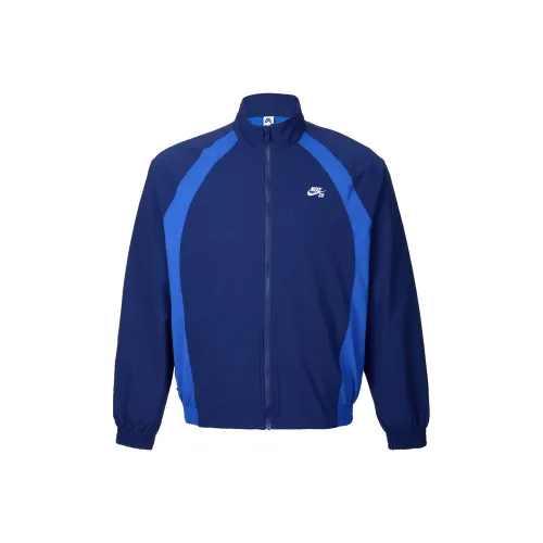 Nike SB Куртки и Пальто Мужские Космический Синий Игровой Королевский Синий Белый