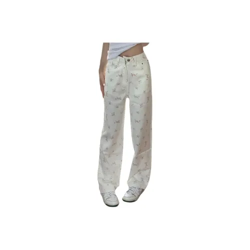 ORMY Белый 8821 Женские Джинсы