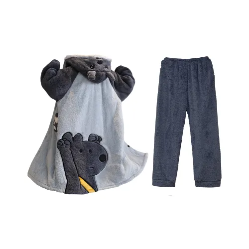 Qiao Ni Tong Изображение Цвет Мужской Пижамный Комплект