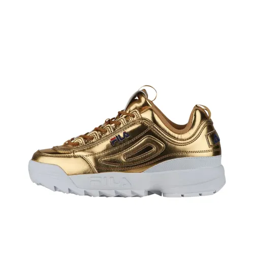 FILA Disruptor 2 Беговые кроссовки Мужской Золотой