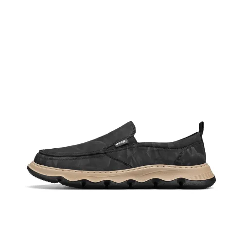 Jeep Амортизация Устойчивый к истиранию Дышащий Легкий Низкий Топ Повседневная Обувь Мужская