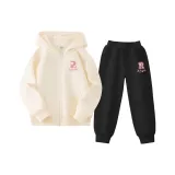 Абрикос/L Розовый текст Звезды K-Черный/L Розовый текст Звезды K