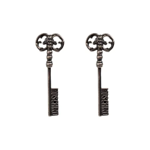 MOSCHINO Серьги из лата Женские Серебряные