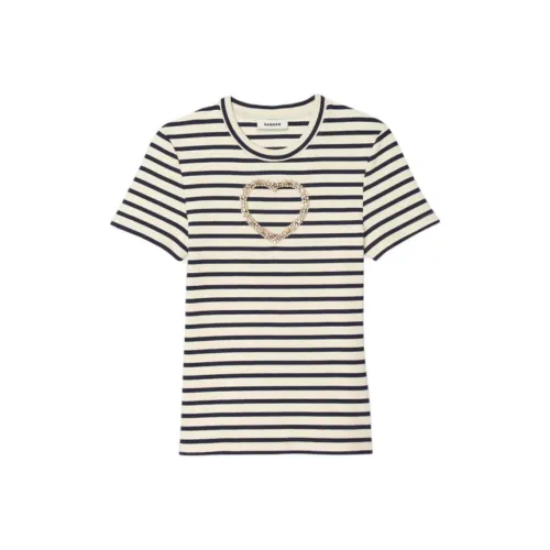 Sandro Светло-янтарный Женские T-рубашки