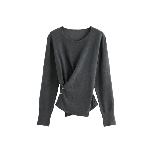 FANSILANEN Премиум серый Женские свитеры