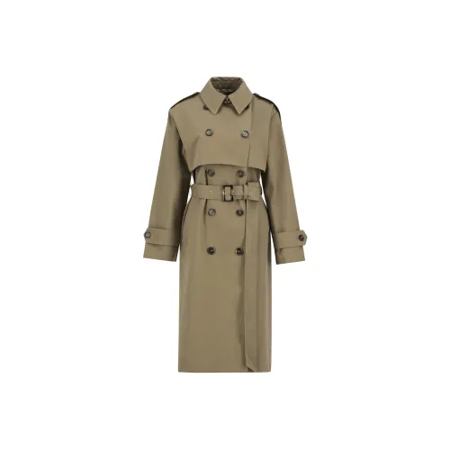 BARBOUR Военный стиль Коричневый Женская тренч