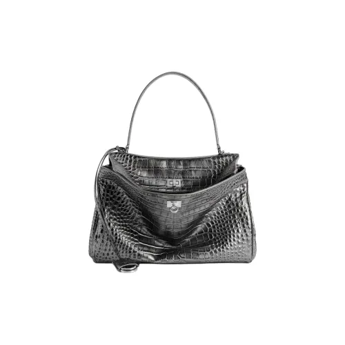 Balenciaga Rodeo Телячья кожа Одно плечо Сумка Средний Женский Бронза