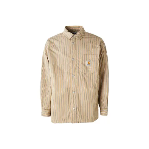 Carhartt WIP Коричневые Мужские Рубашки