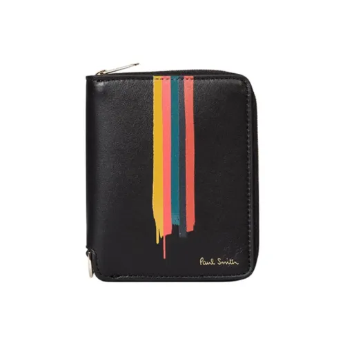 Paul Smith Leather Wallet Men's Black
