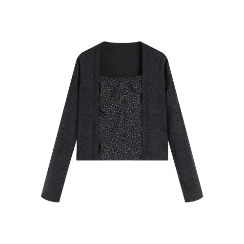 Xuzi studio Серый комплект Женские Повседневные костюмы