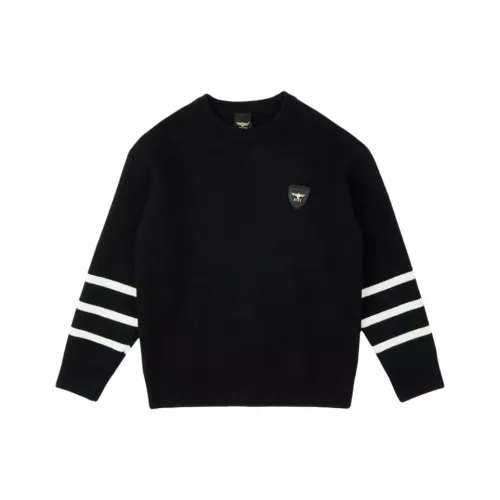 BOY JUNIOR Черный Kids Свитера