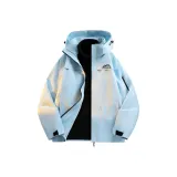 Ледниково-голубой [Однослойное пальто]