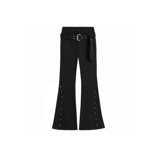 XIAOLIZI Черные Унисекс Джинсы