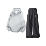 Фотиния Серый (Ma Grass Line Cat Логотип на груди) + Темно-серый (Ma Grass Line Cat Логотип на штанах)