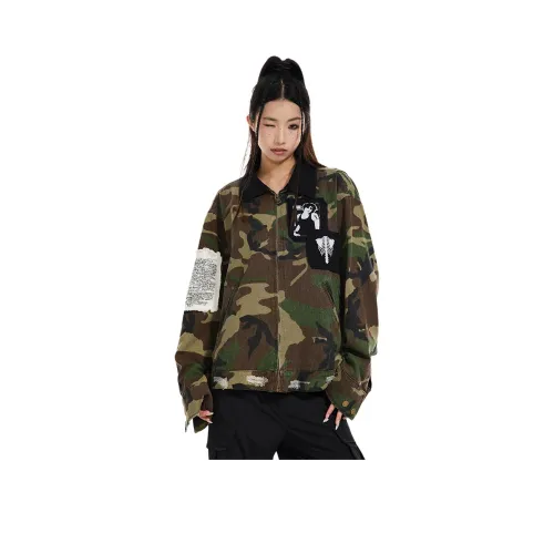 PISYPOX Army Green Унисекс Куртки