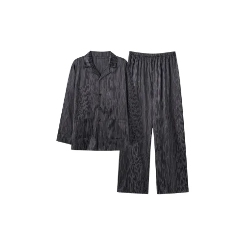 MADALLO Черный мужской комплект пижам