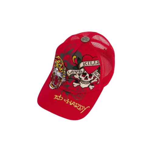 Ed Hardy Кепки Унисекс Красный
