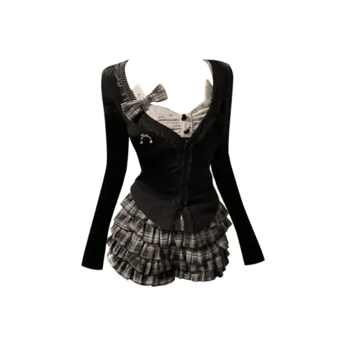 GRAYISMOON Женские Комплекты с Юбкой