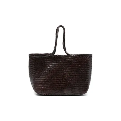 Dragon Diffusion Кожа Тоут Сумка Сумка для покупок Сумка Женская Темно-коричневая