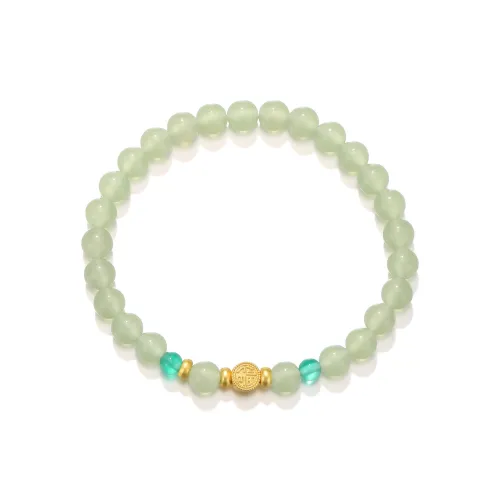 Clect Цветное стекло Нефрит Браслеты Женские