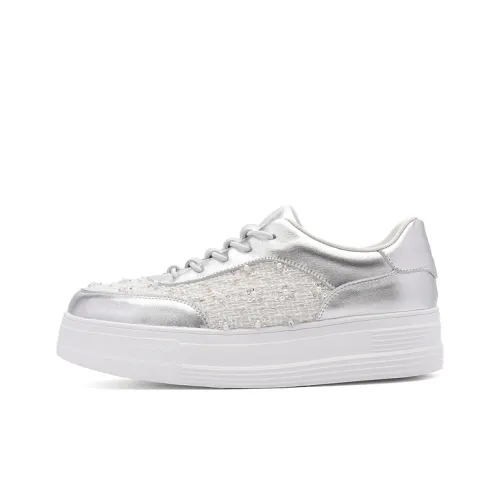 ZRO Высота Увеличивающие Устойчивые к Износу Противоскользящие Низкие Кроссовки для Скейтбординга Женские