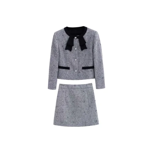 JOSR Серый Женские Комплекты с Юбкой