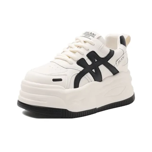 POOQ Толстая подошва кроссовки MID топ женские