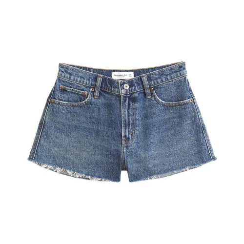 Женские джинсовые шорты Abercrombie＆Fitch