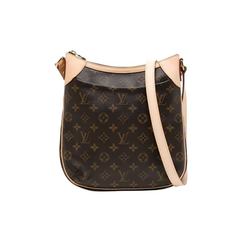 LOUIS VUITTON Odeon ПВХ Сумка через плечо Маленькая Женская Коричневая