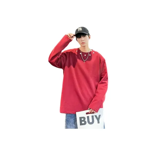 TONYBEAR Red Men's Sweatshirts TONYBEAR Красный Мужские Толстовки