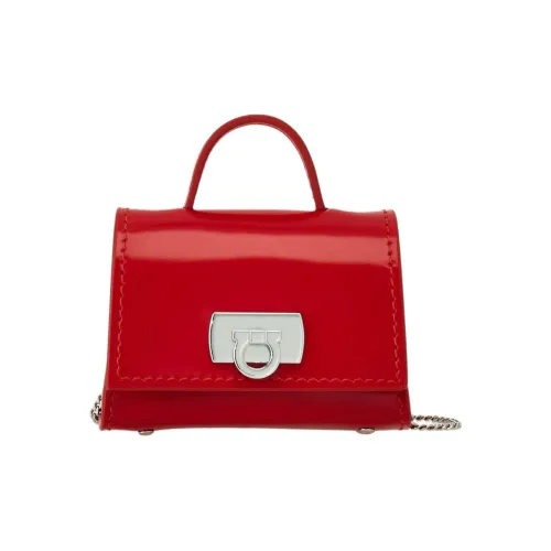 Ferragamo Чехол для наушников AirPod Pro из коровьей кожи женский красный