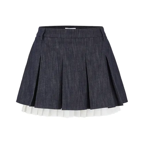 URBAN REVIVO Джинсовые короткие юбки Женские