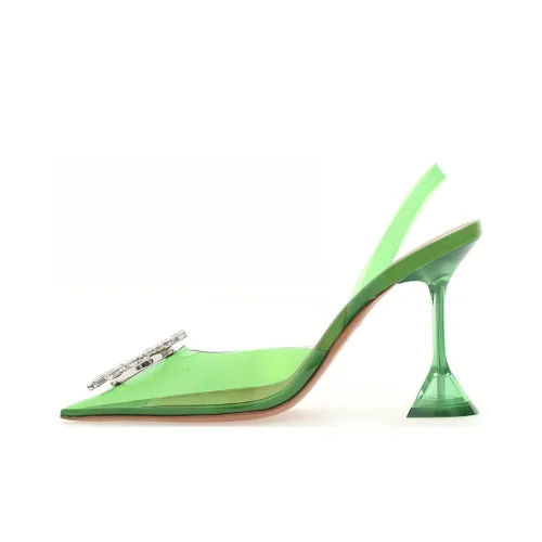 AMINA MUADDI Узкий каблук Высокие каблуки Женские Зеленый