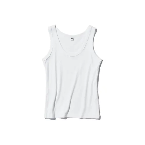 UNIQLO Белые Женские Майки