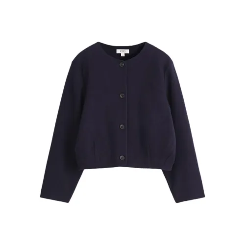 COS Темно-синий женский трикотаж