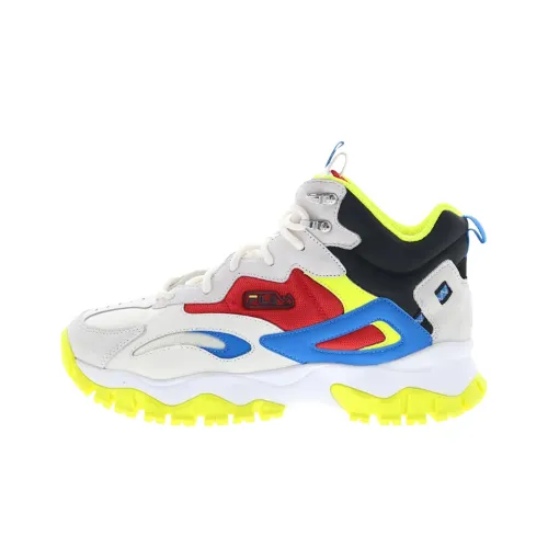 FILA Ray Tracer Tr 2 MID Топ Повседневная обувь Мужская Белый Красный Черный