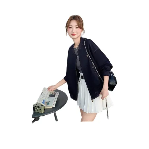 BVODE Темный индиго Женское короткое пальто