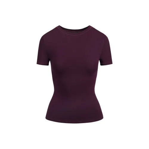 SKIMS Currant Черная смородина Женские T-рубашки