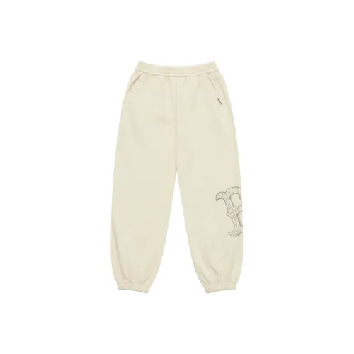 MLB Boston Red Sox Basic Collection 25FW Вязаные тренировочные штаны унисекс стандартный цвет сливовый