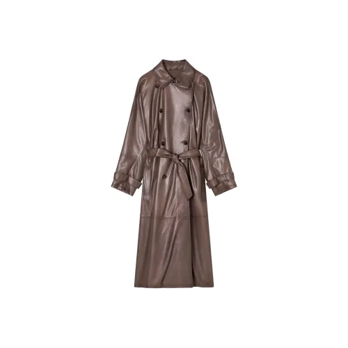 EMPORIO ARMANI Кожа Куртка Женская