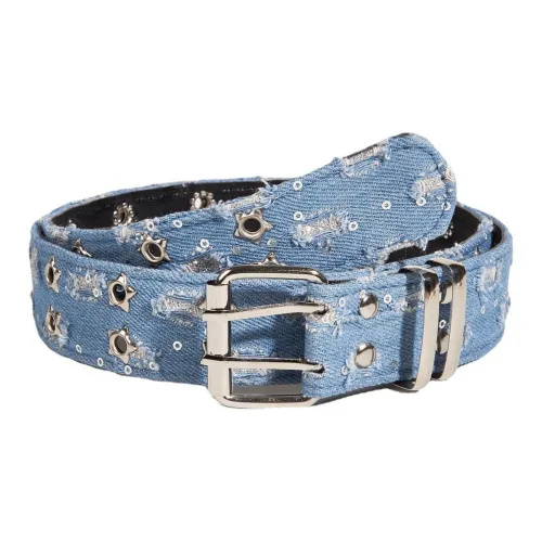 JKEM Denim Alloy Belt Women's 2cm JKEM Деним Сплав Ремень Женский 2 см
