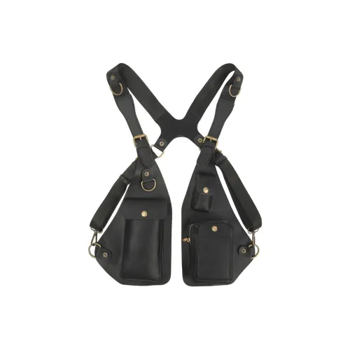 HAWA ПУ (полиуретан) Sling Сумка Стандартная Мужская Черная Коричневая