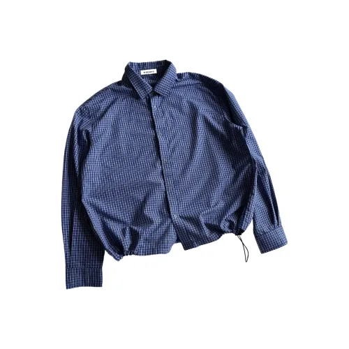 JIKENDI Синий Унисекс Рубашки