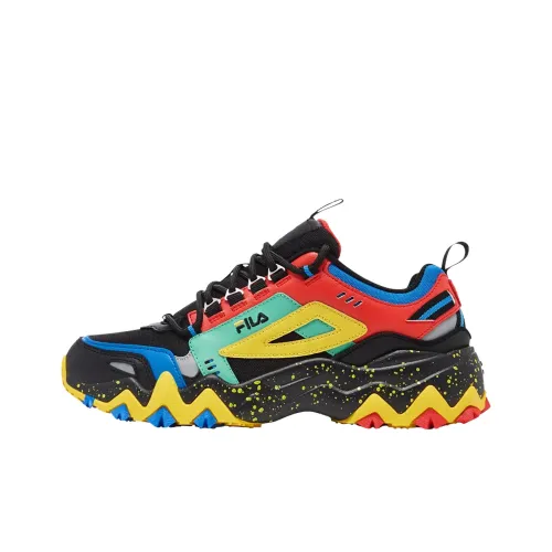 FILA Oakmont Trail Повседневная обувь Мужская Черный Красный Желтый
