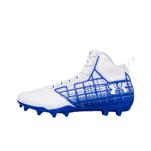 Under Armour Banshee Футбольные бутсы Мужские Белые и Синие