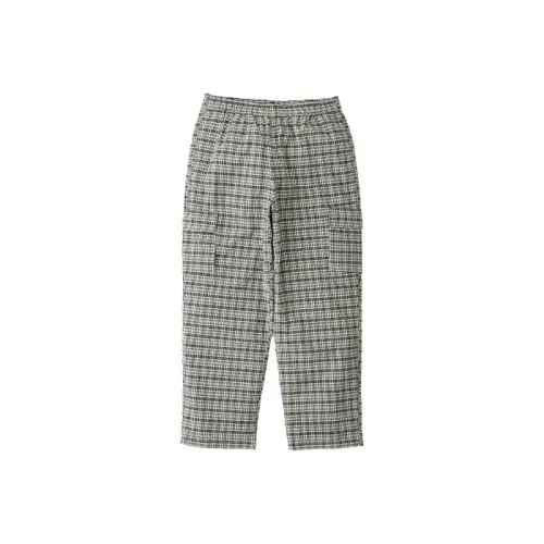 GRAMICCI Зеленый Белый Клетка Унисекс Повседневные Штаны