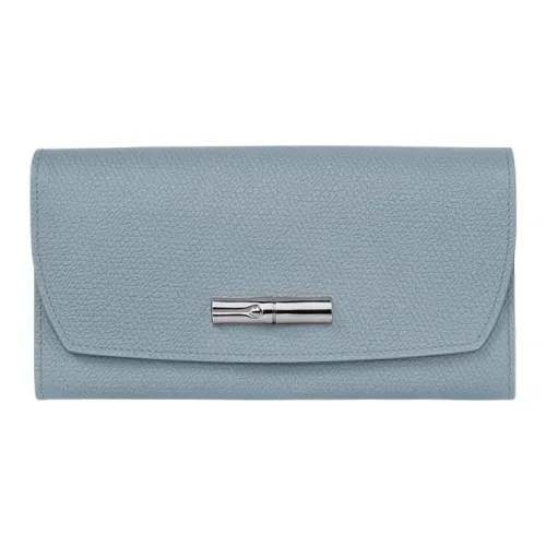LONGCHAMP Roseau Кошелек из коровьей кожи женский синий