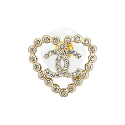 Серьги-гвоздики CHANEL Унисекс Золото