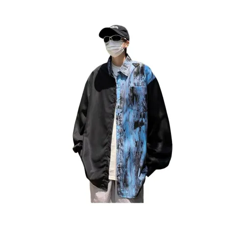 PWUE Синий Унисекс Куртки