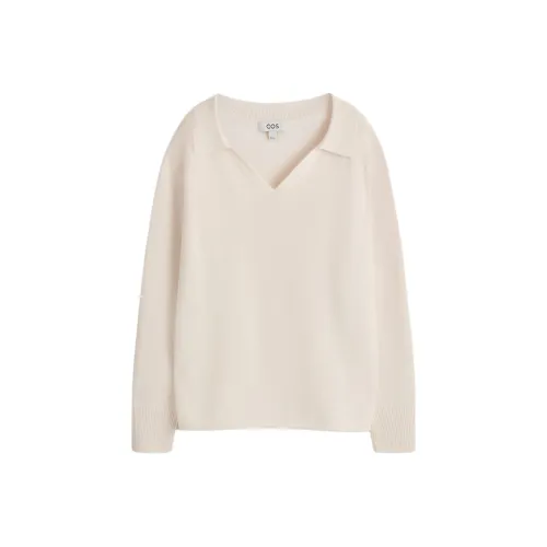 COS Айвори Женская Трикотаж